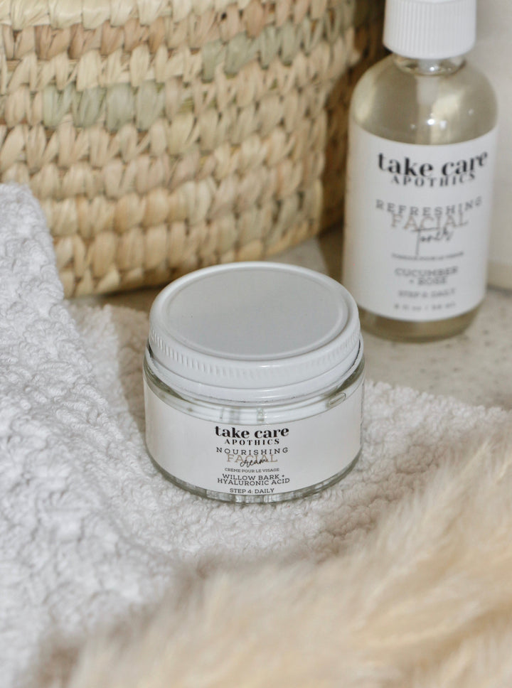 NOURISHING | FACIAL CREAM - Willow Bark + Hyaluronic Acid